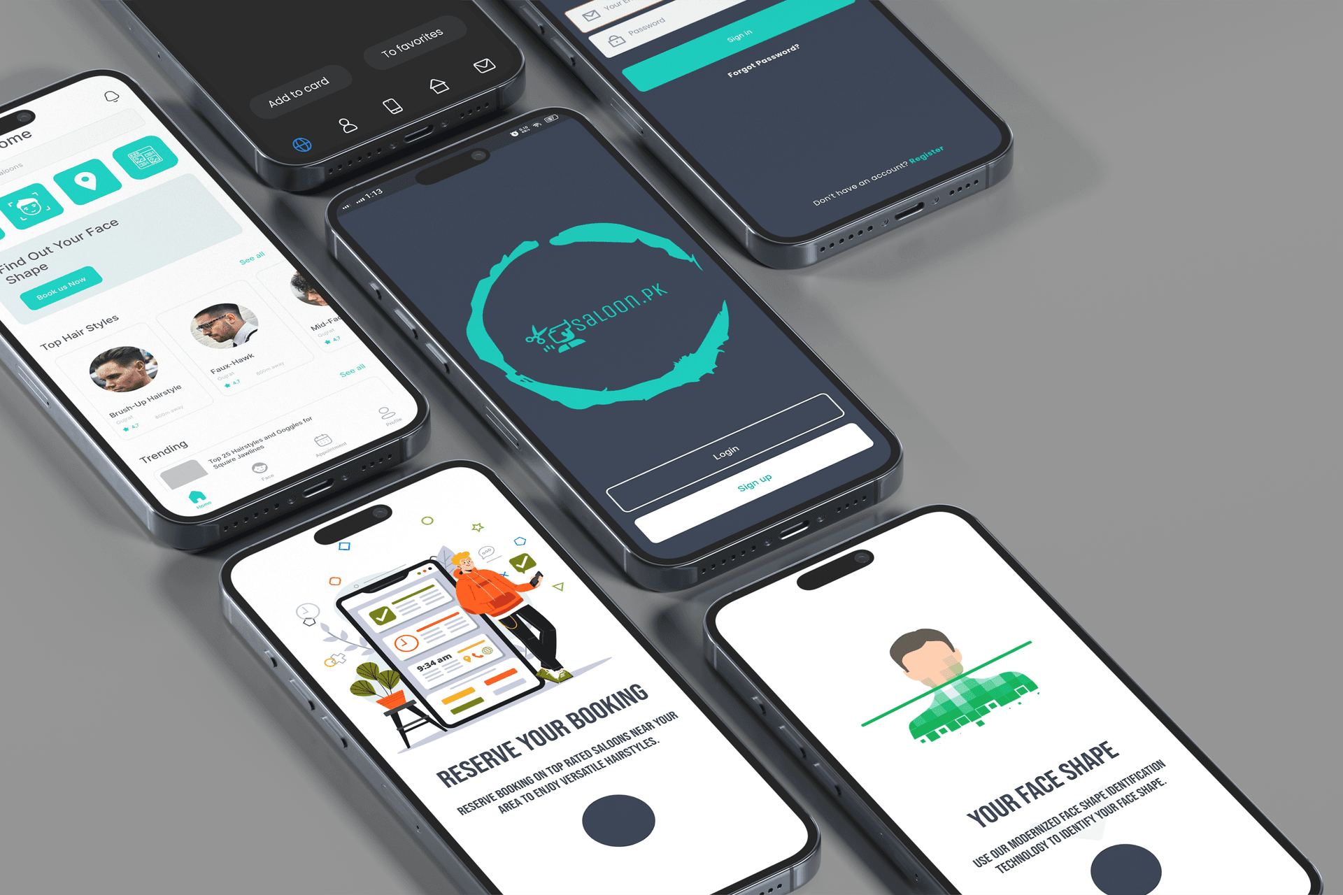 Saloon - Mobile App Project